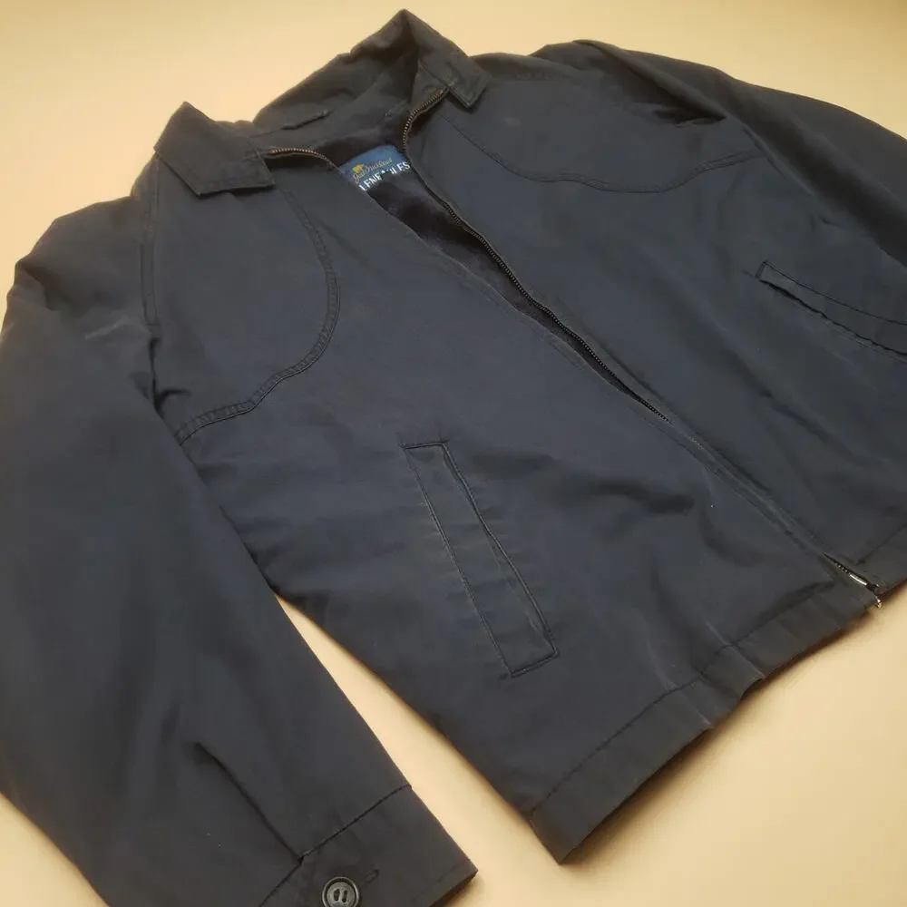 Vintage Jack Nicklaus Gleneagles Jacket Fur Line Golf Zip Up Jacket Mens XL 40R - Picture 4 of 10